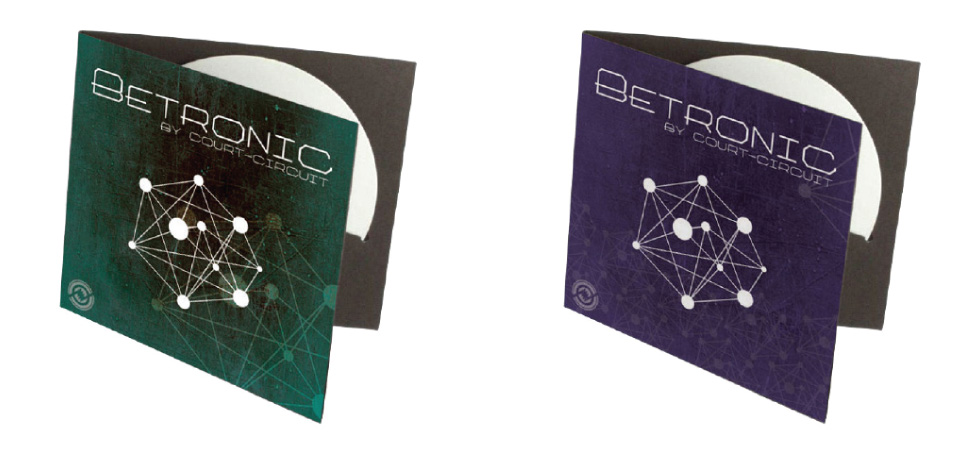 cd avec le logo betronic
